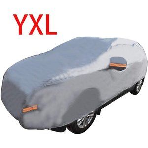 Car Cover Waterproof Size YXL All Weather Protection Breathable Anti UV Rain